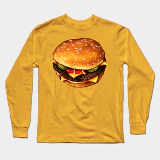 Cheesburger Long Sleeve T-Shirt